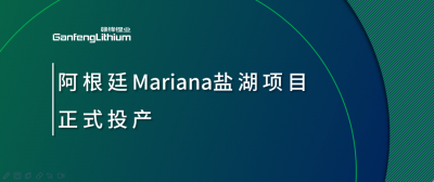 乐竞体育阿根廷Mariana盐湖项目正式投产